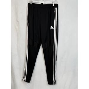 NWT Adidas Tiro Soccer Track Pants Men M Black White Tapered New